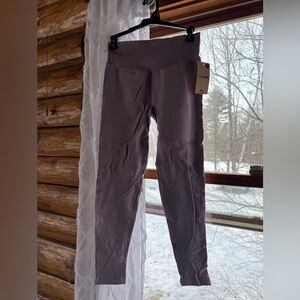 Purple High-Waisted Leggings